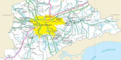মানচিত্র সাও পাওলো